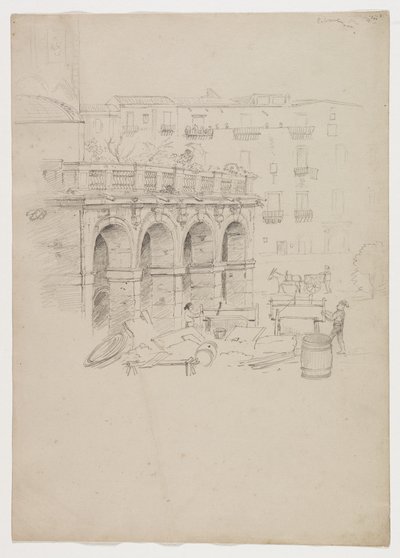 Arcata a Palermo, Sicilia, 1842 da Thomas Cole